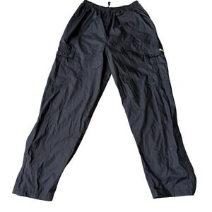 STEARNS Mens Size XL Black Cargo Pocket Mesh Lined Nylon Fishing Pants Dry Wear‎